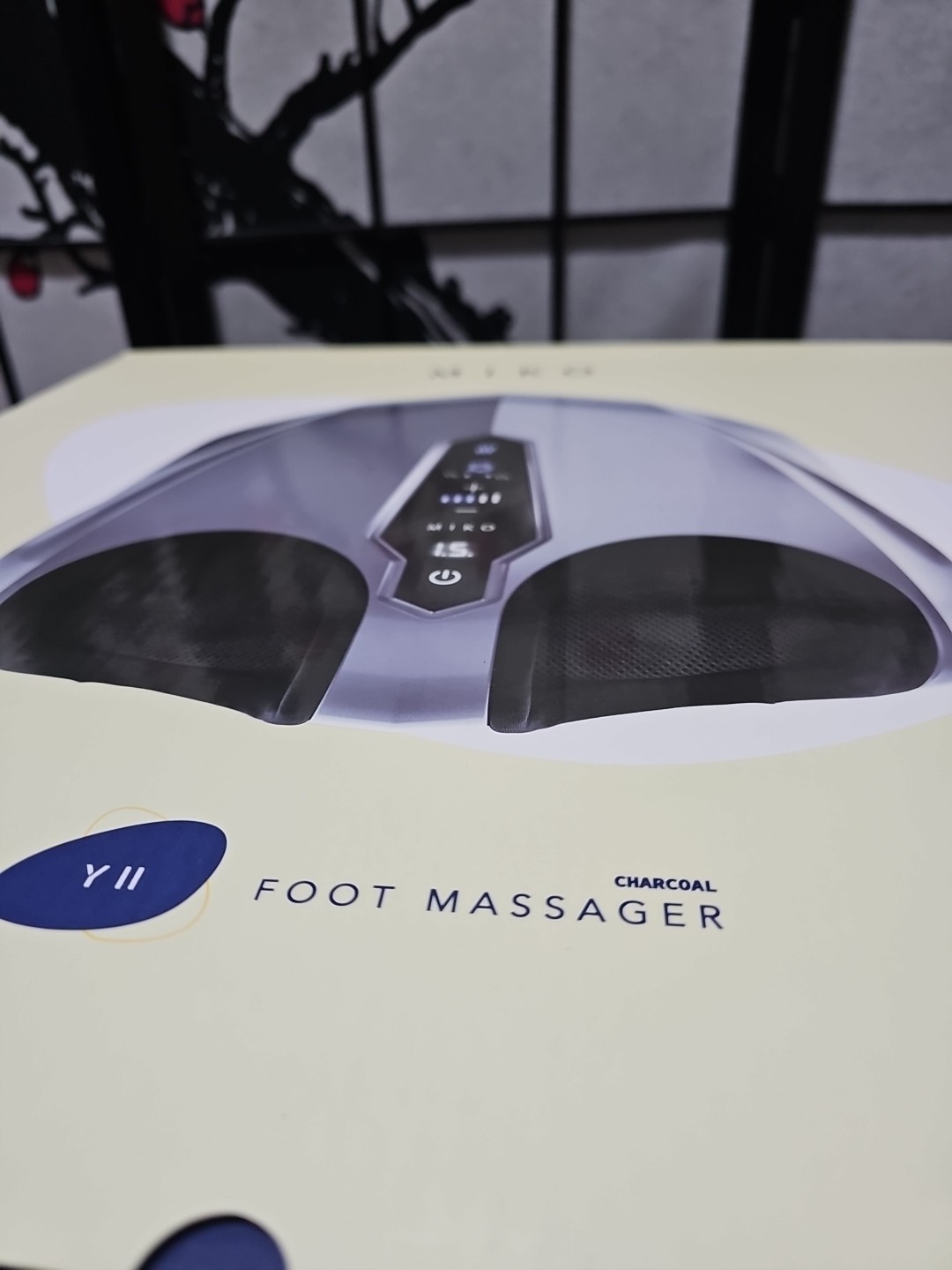 MIKO Foot Massager Machine – Deep Kneading, Shiatsu, Air Compression, and Heat