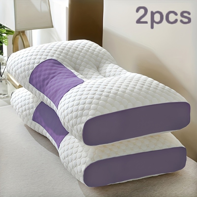Soft Woven Neck Massage Couple Pillows – Buy 1 Get 1 Free