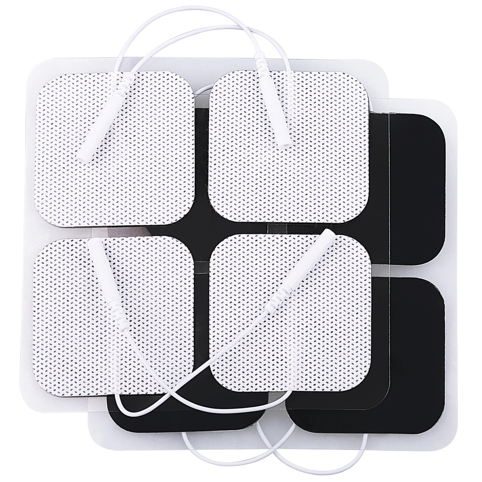 LotFancy TENS Unit Electrode Pads, 40PCS 2″x2″ TENS Unit Pads for EMS Muscle …