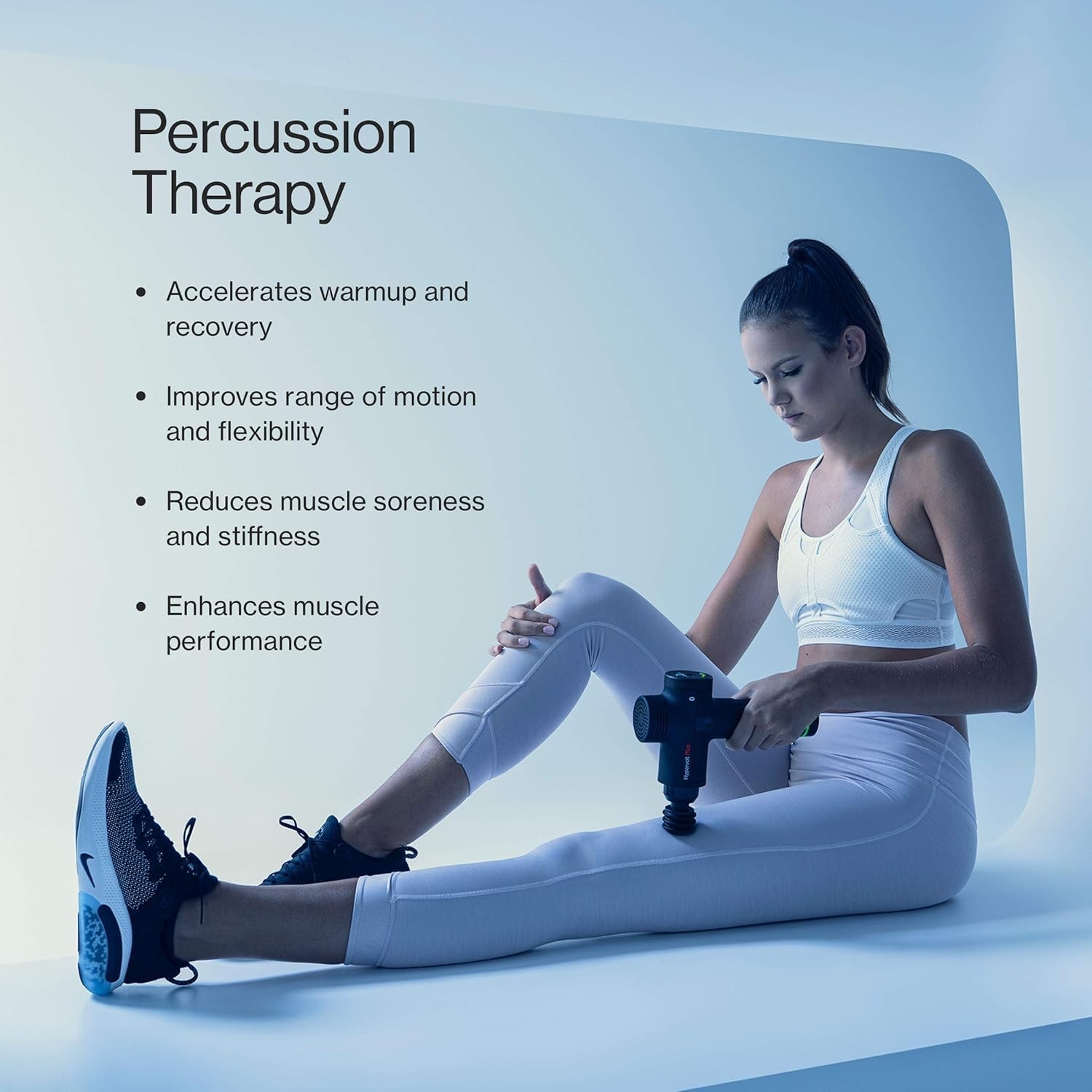 Hypervolt Plus, Featuring Quiet Glide Technology – Handheld Percussion Massage