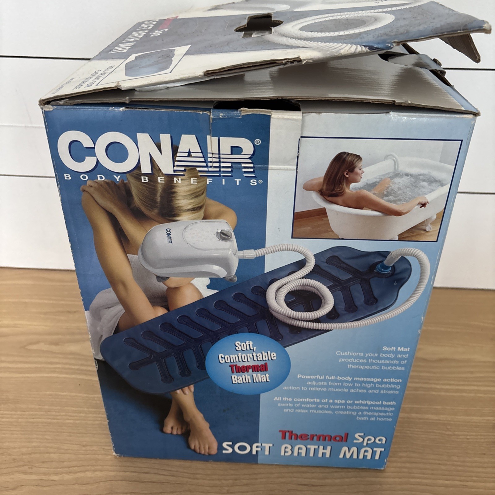 CONAIR BODY BENEFITS THERMAL SPA SOFT BATH MAT Tub Massager