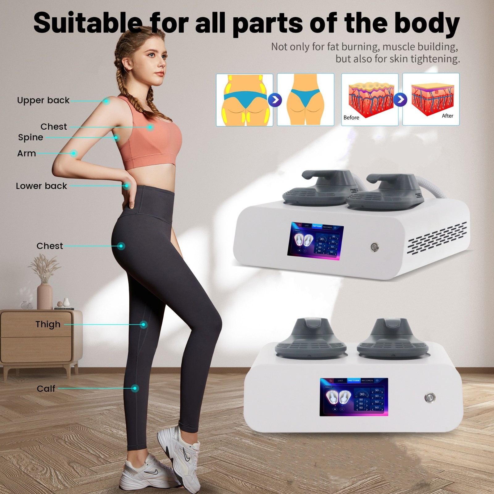 2026 myoslim Fat Removal Build Muscles Body Sculpt Massage Shaping Machine
