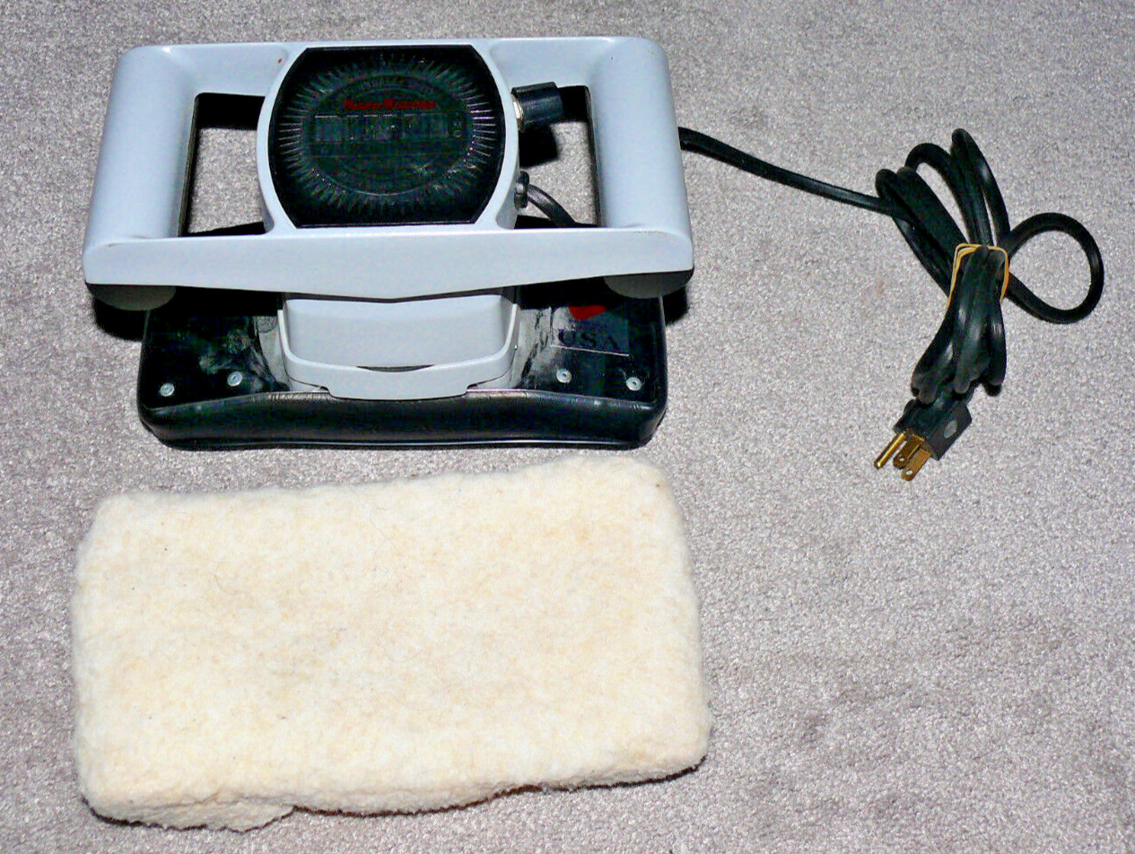MORFAM Variable Speed Deep Tissue Master Massager w Leather Pad and Pad Cover