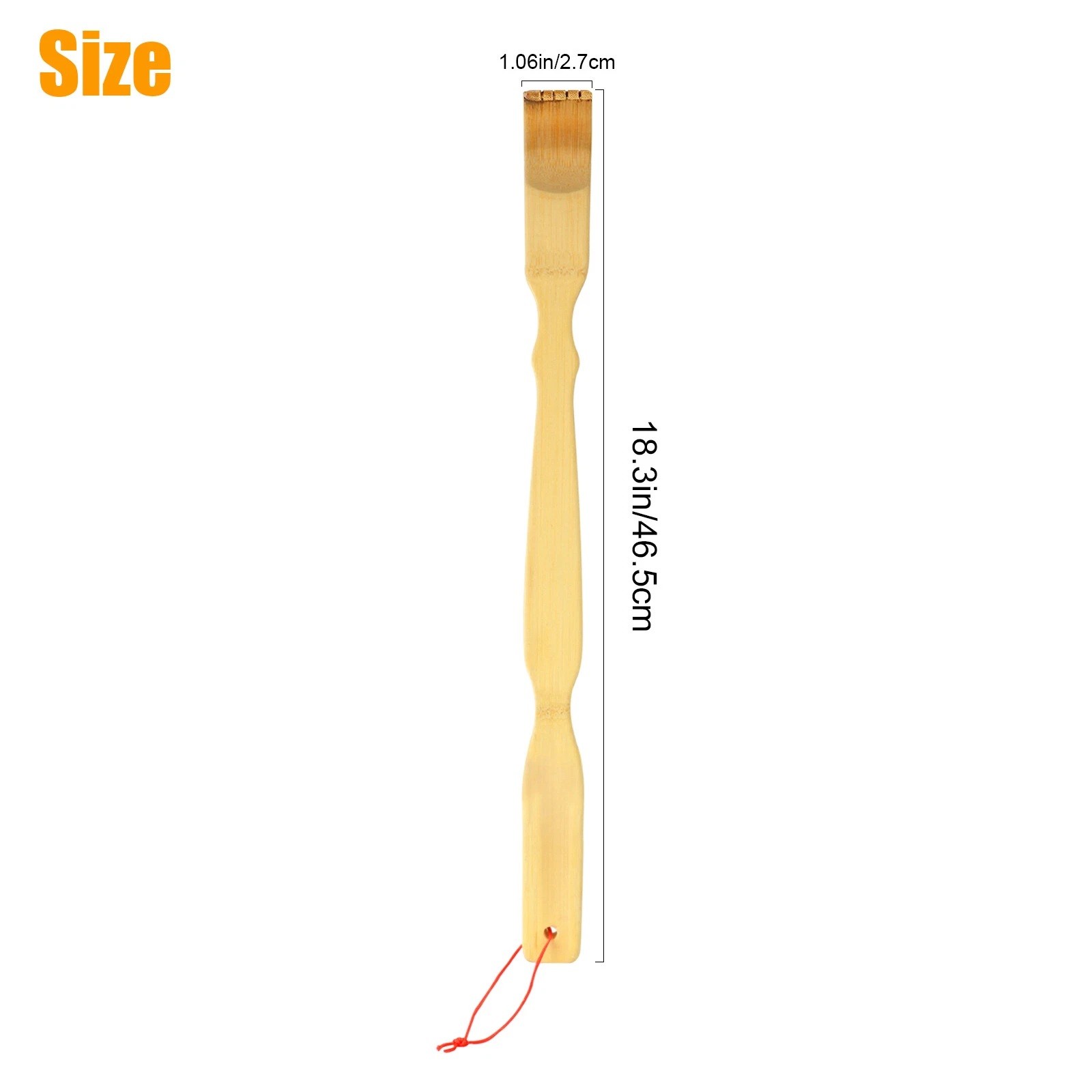 3Pack Natural Bamboo Back Scratcher Long Reach Pick Itch Relief Tool Portable US