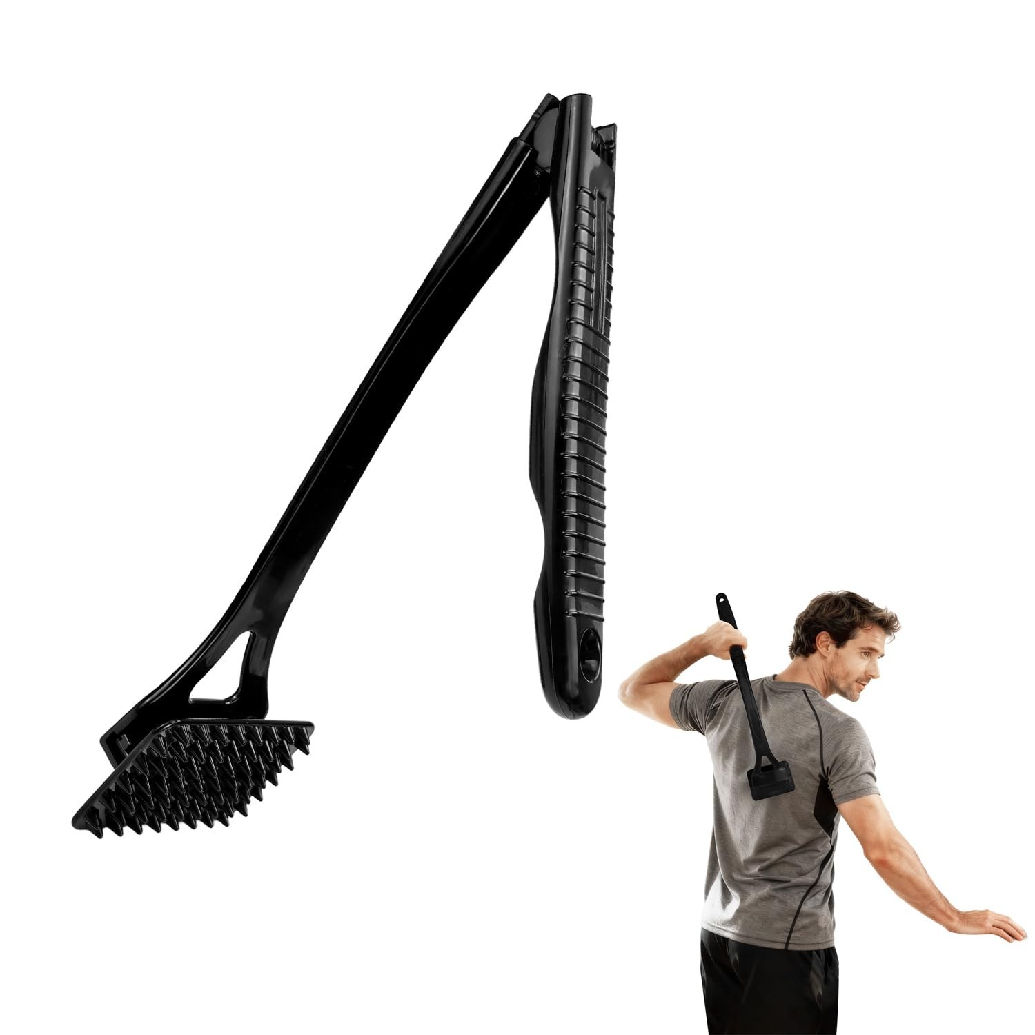 18.5″ Foldable Back Scratcher – Long Handle, ABS Resin, Ideal Gift for Adults