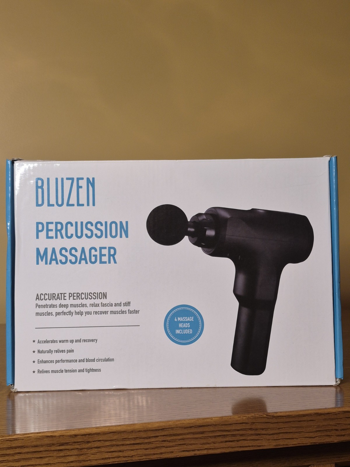 Bluzen Percussion Massager Personal New