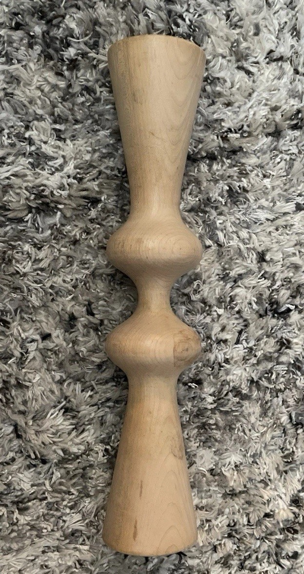 VTG 70s Ma-Roller 15 inch Healing Massage Maple Wood Back Foot Leg Therapy