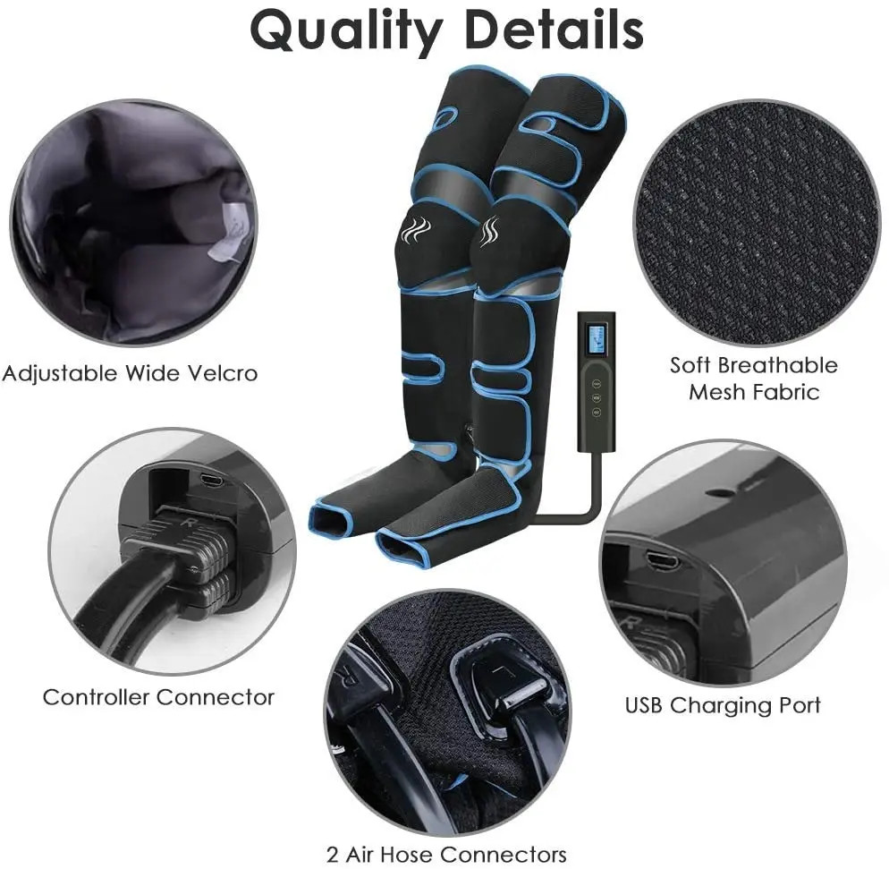 Foot Air Pressure Leg Massager Promotes Blood Circulation, Body Massager