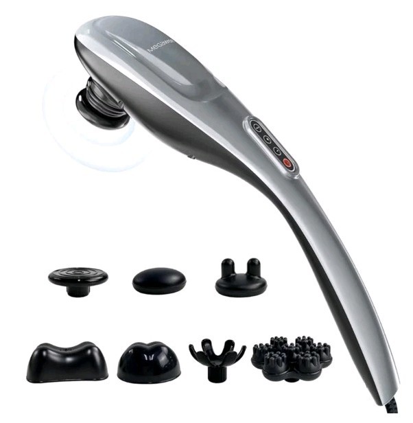 Handheld Back Massager Deep Tissue Percussion Relief for Full Body