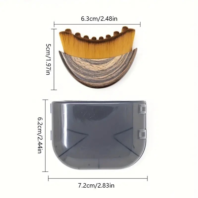 Drainage Lymphatic Massage Face Lymphatic Contour Brush Dry Brushing Face Brush