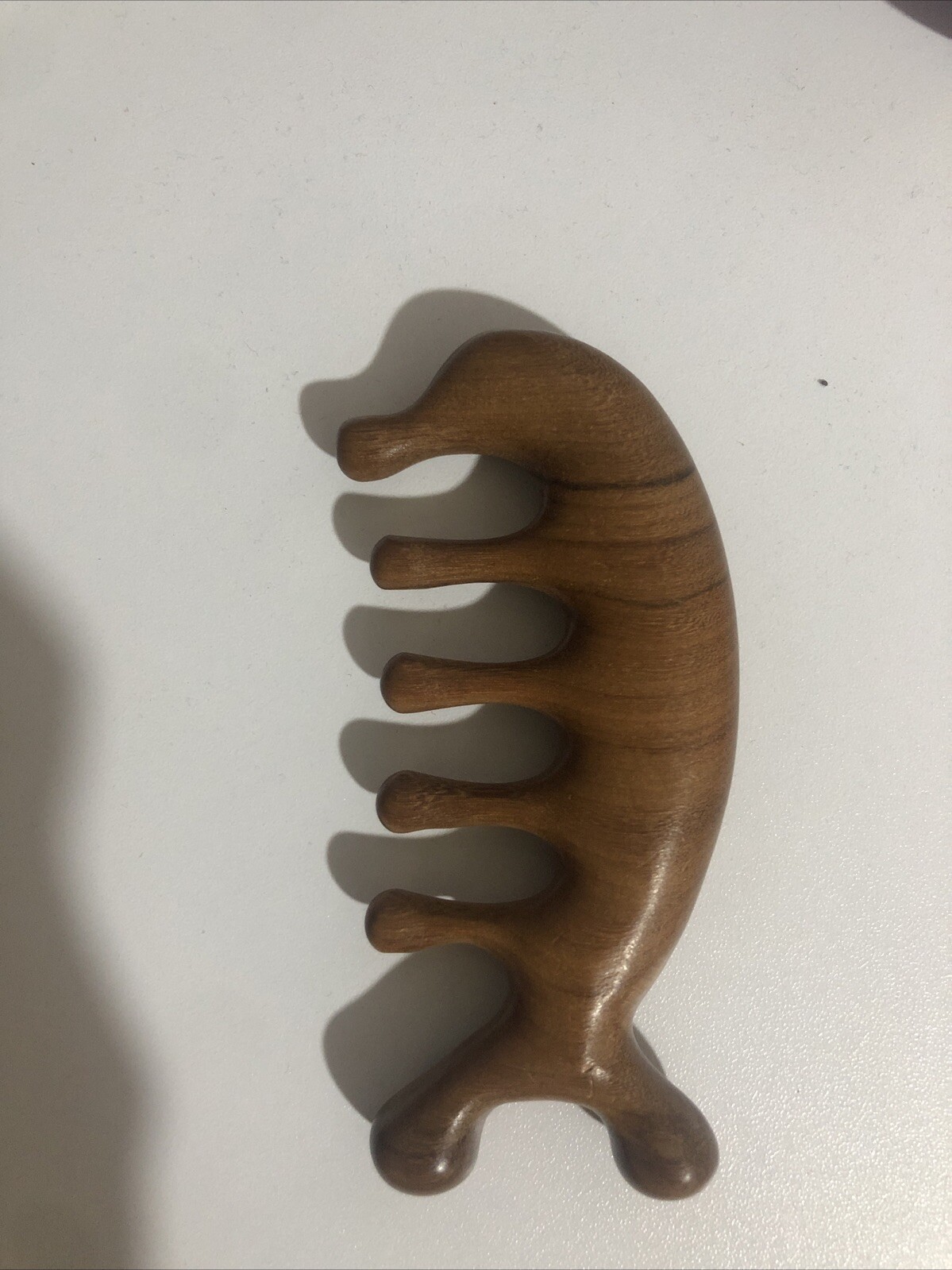 Authentic Green Sandalwood Comb Gua Sha Scraping Scalp Massager Head Head, Neck,