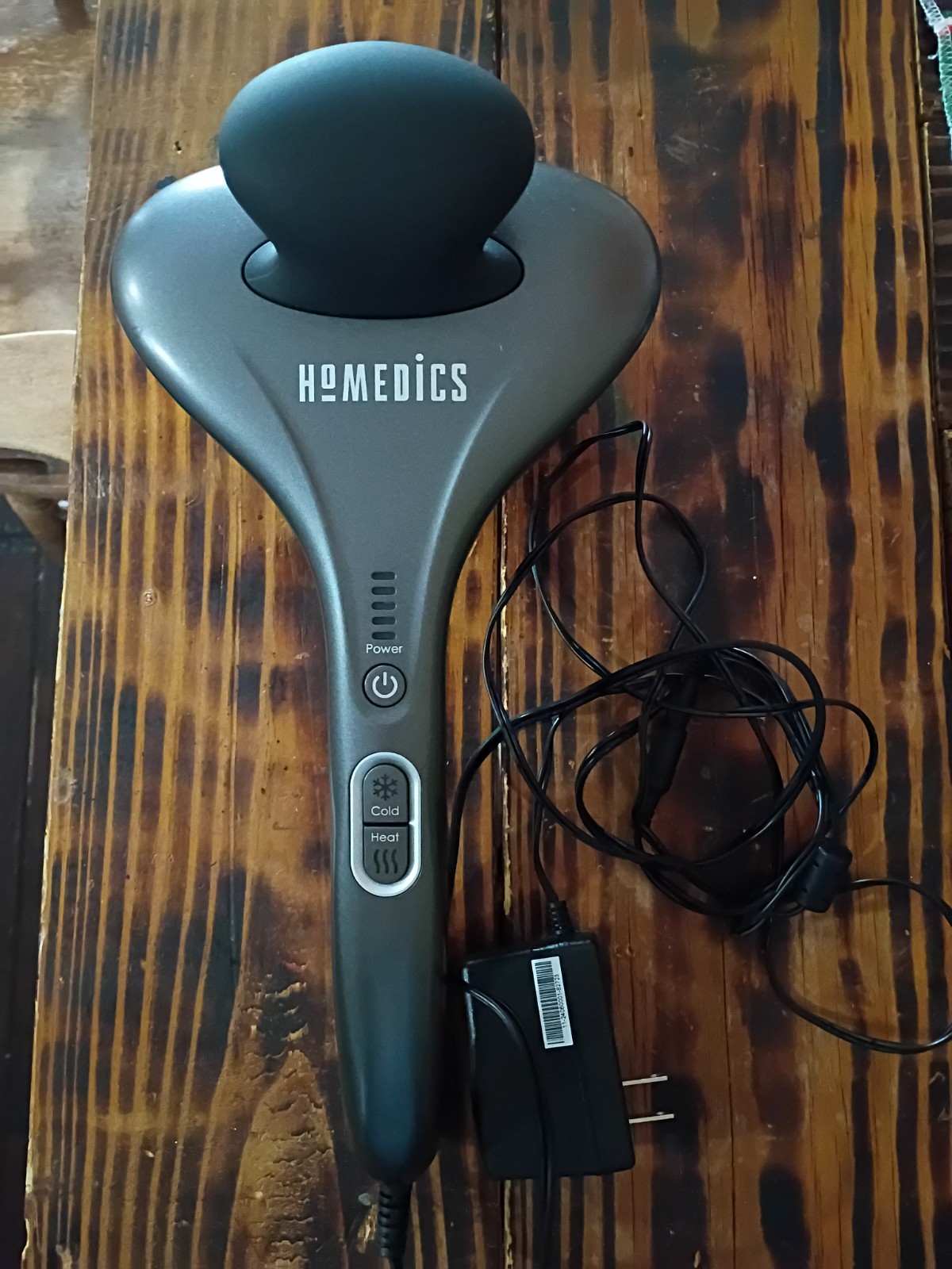 HoMedics Dual Temp Percussion Pro Hot & Cold Massager HHP-500H Handheld Electric