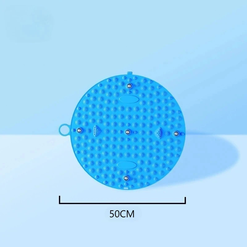 Foot Massage Pad Circular Acupressure Mat 37CM Thick Stationary Running Indoor