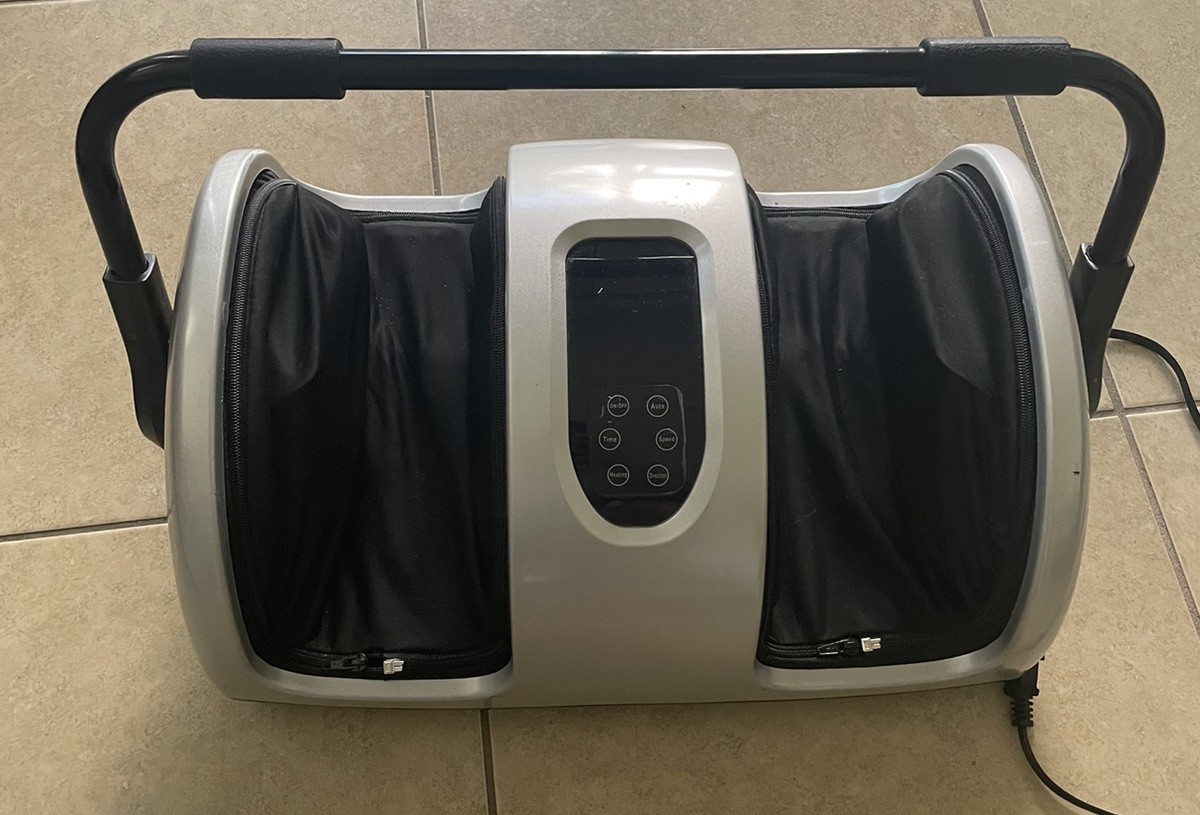 w/ Heat & Remote For Calf-Leg-Ankle Silver SEE VIDEO