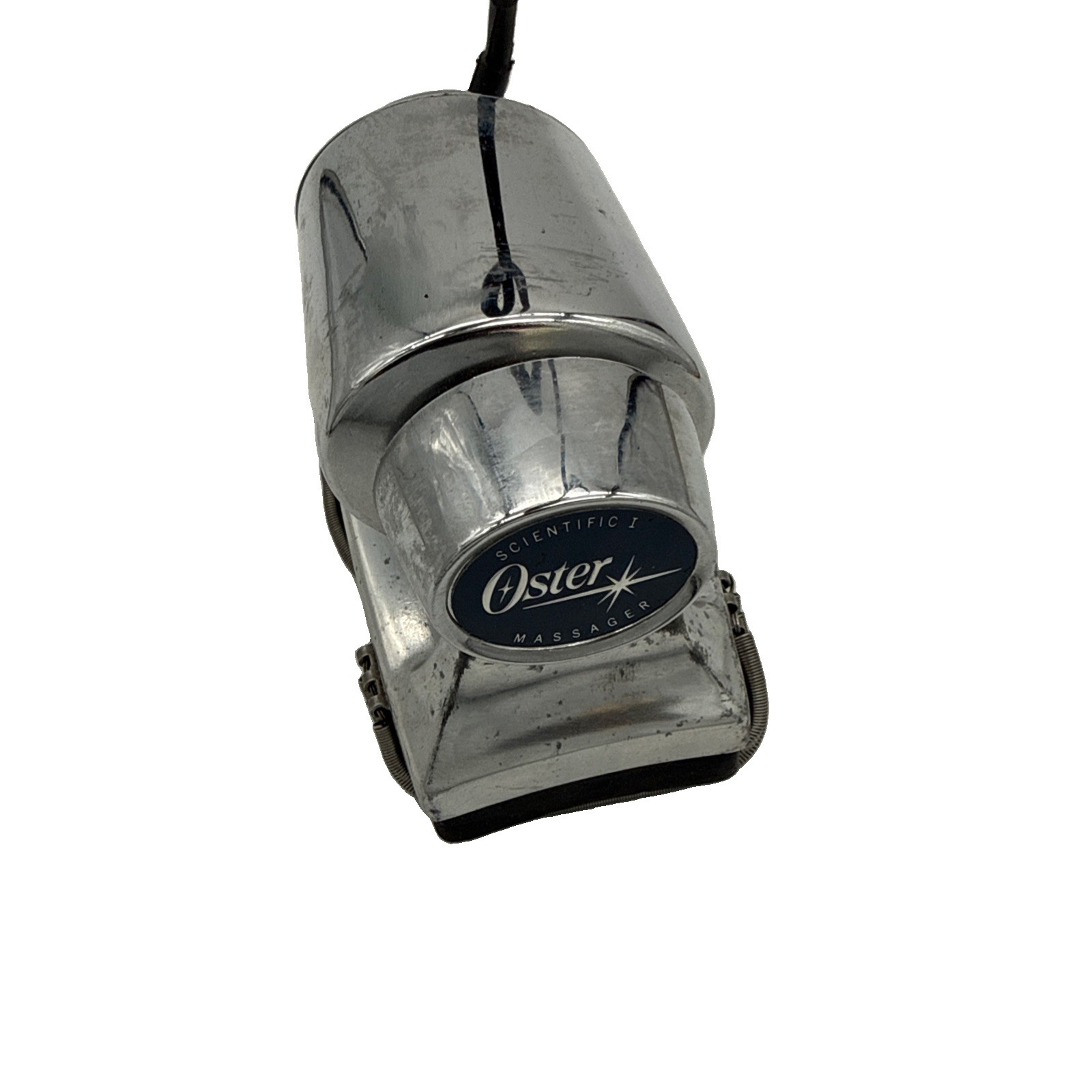 Vintage Oster Scientific Massager Chrome Body Original Cord Untested