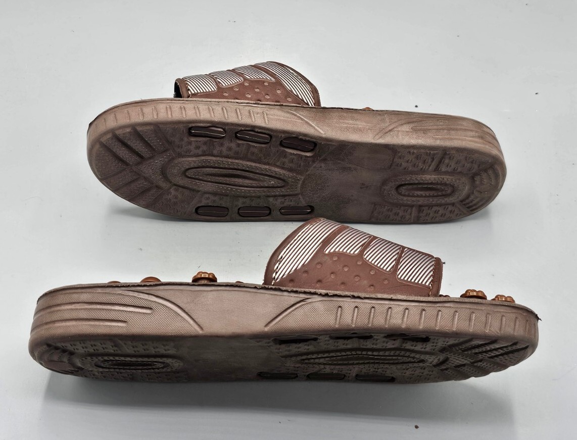 BYRIVER Acupressure Foot Massage Unisex Slippers Shoes Sandals US Size M