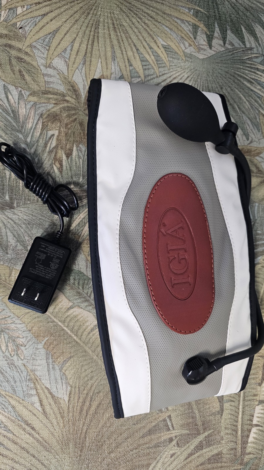 «BACK O SAGE» HOT, COLD, AIR MASSAGER THERAPY BACK PAIN RELIEVER