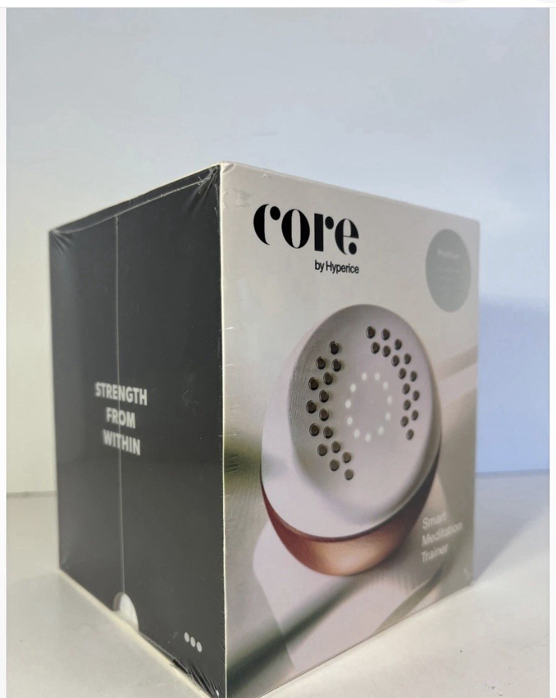 Core by Hyperice Premium Smart Meditation Trainer NEW & Sealed
