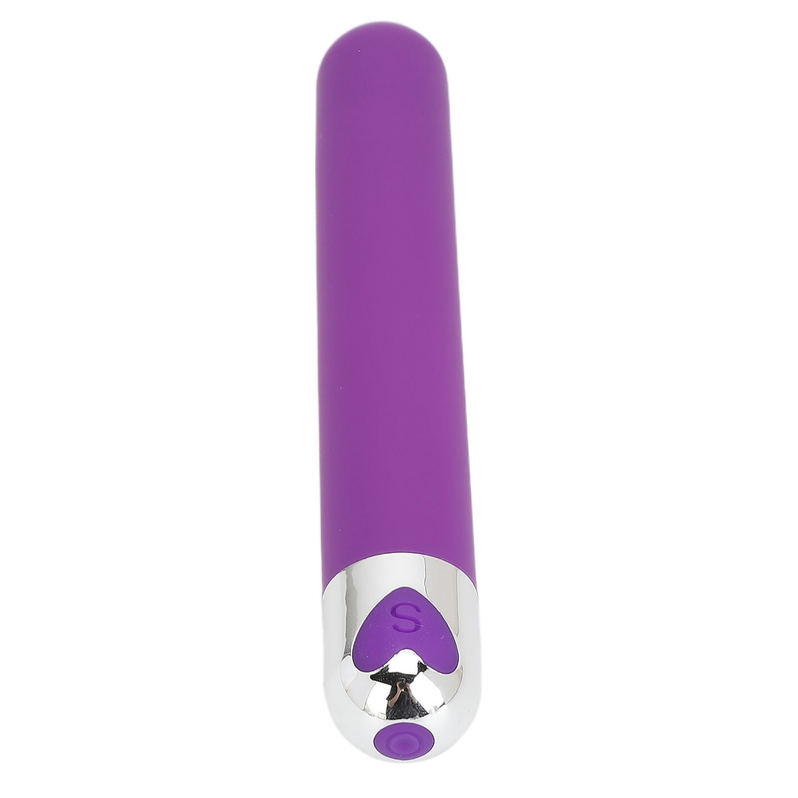Handheld Massager Wand Rechargeable Reduce Relax Muscles Pain Deep Tissue Purple