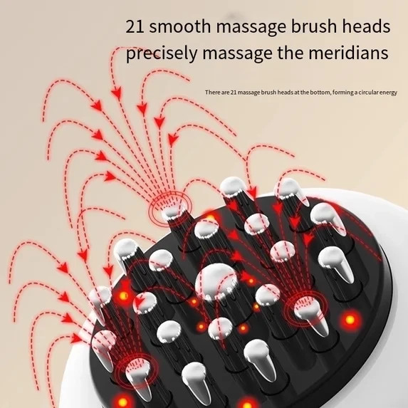 Slimming Electric Meridian Brush – Universal Whole Body Massager with Pulse