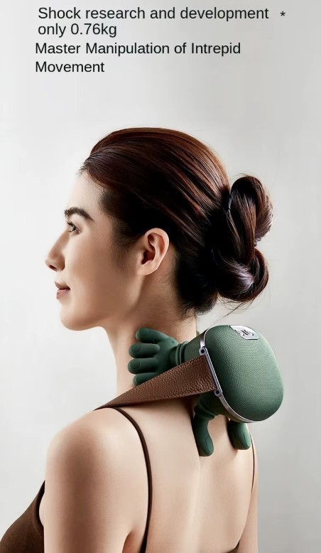 Shiatsu Back Thigh Shank and Neck Massager Deep Tissue Kneading and Heat