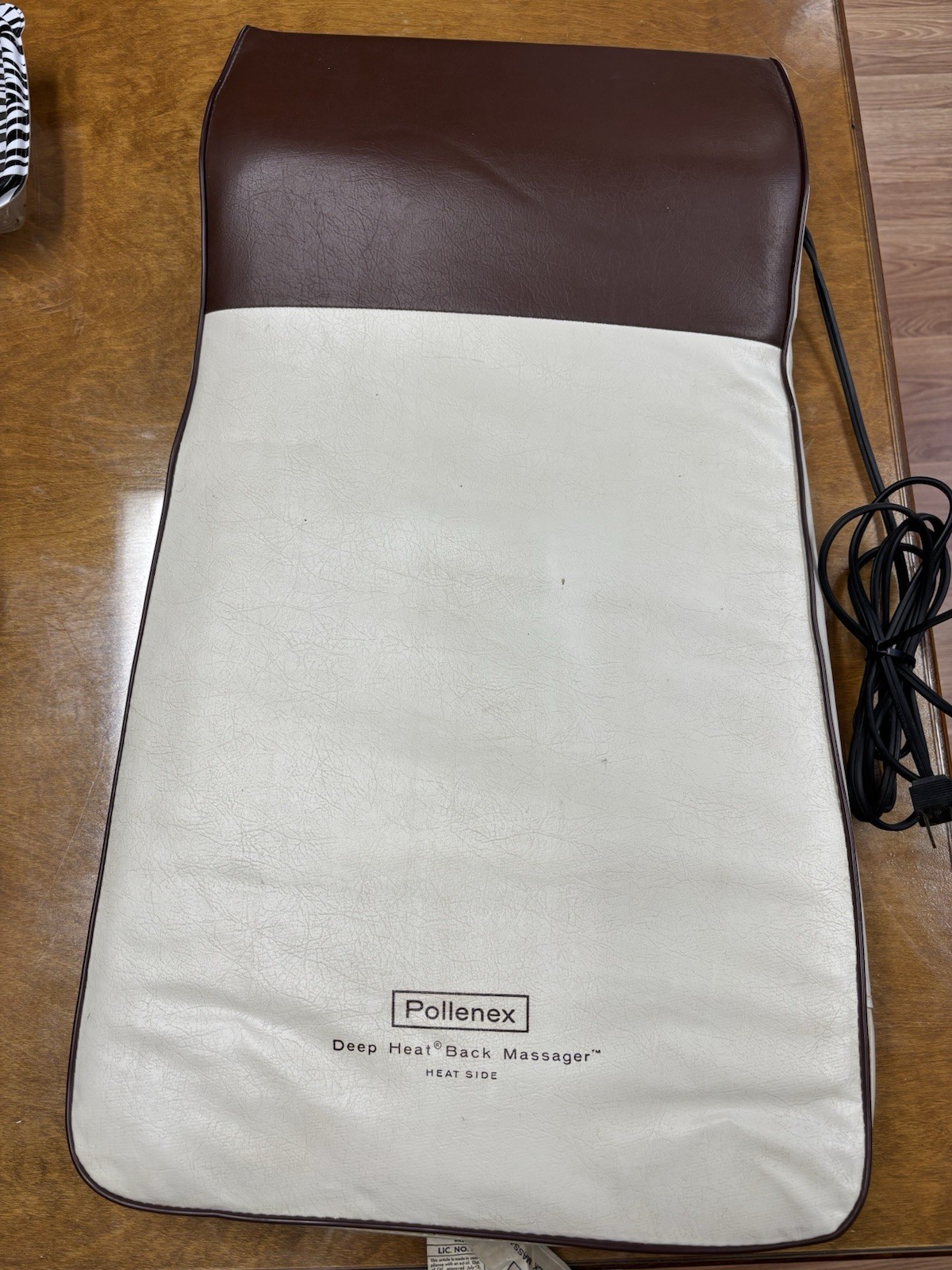 Vintage Pollenex B140-SAX Deep Heat Back Massager Heated Vibrating Works
