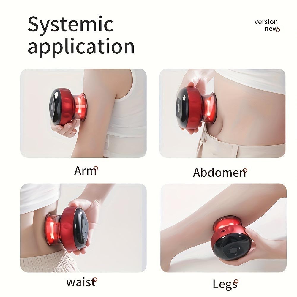 Smart Quiet Durable Versatile Safe Skin-Friendly Smart Electric Cupping Massager