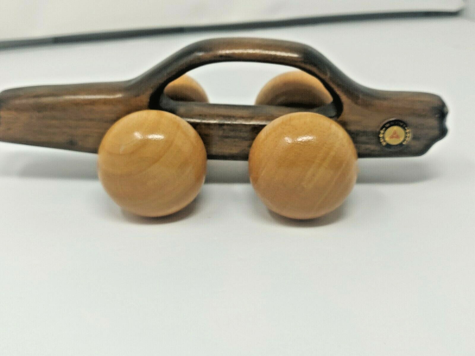 Mercedes Benz MB 380 SL Vintage Wood Sports Car Wooden Back Massager