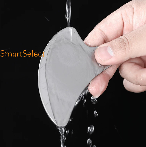 Pure Titanium Gua Sha Scraping Tool Face Massager Hypoallergenic Leather Case