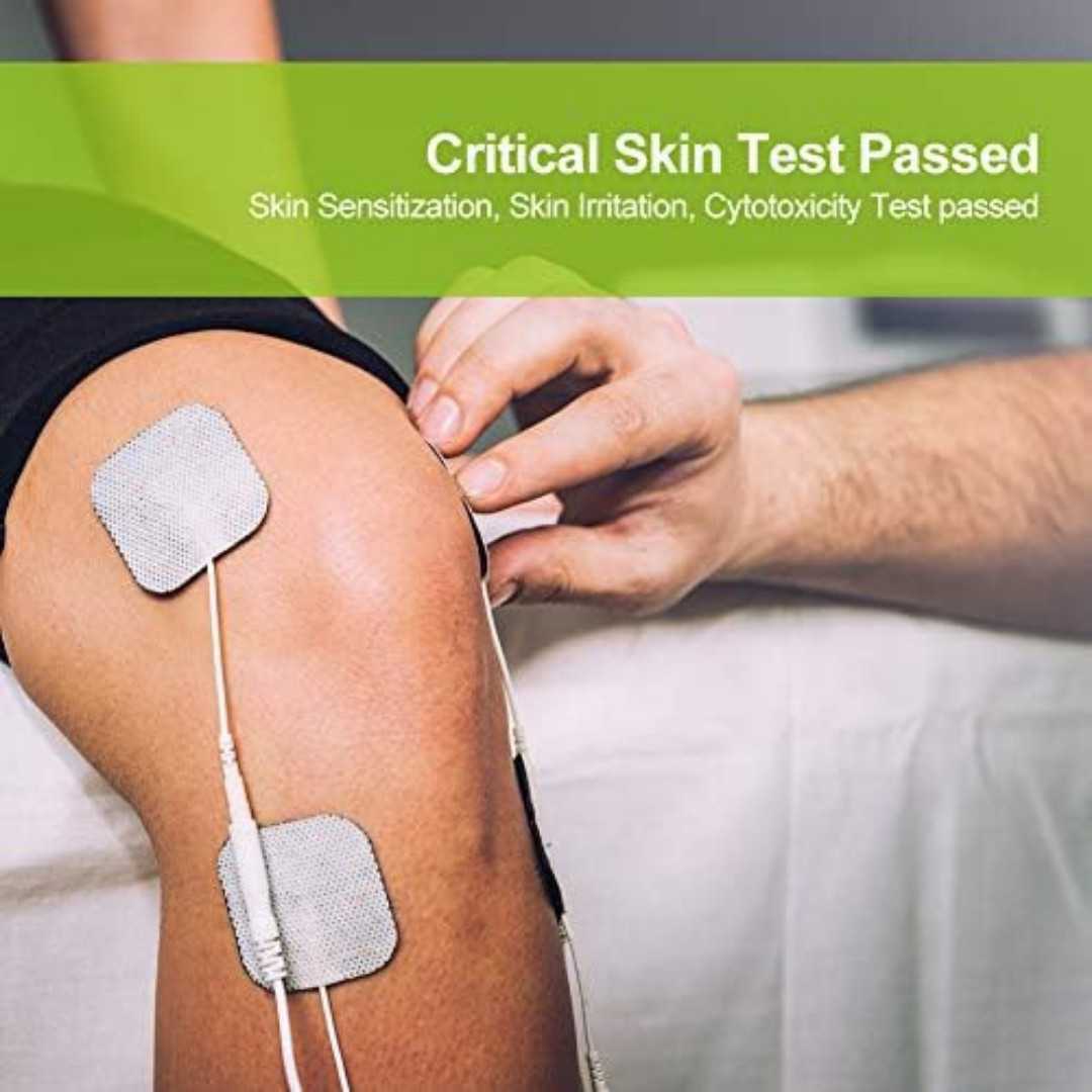 AUVON TENS Unit Pads Electrode Patches with Upgraded Self-Stick Performance