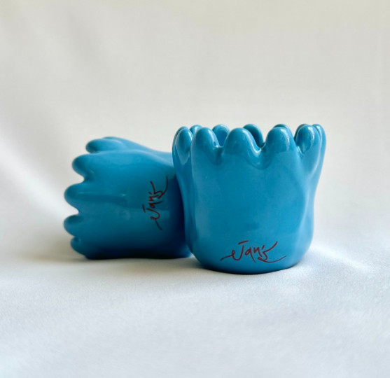 Beauty Pia Jan’s self Massaging Ceramic Tulip Gua Sha Face Body Massage Tool