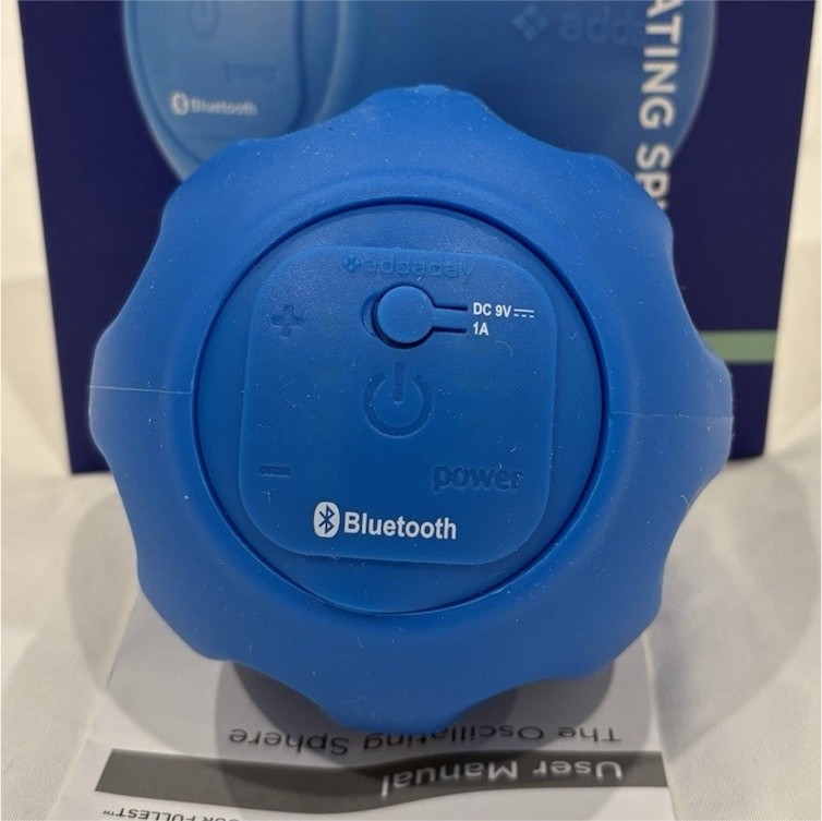 Addaday The Oscillating Sphere Bluetooth Vibrating Massage Roller Recovery Ball