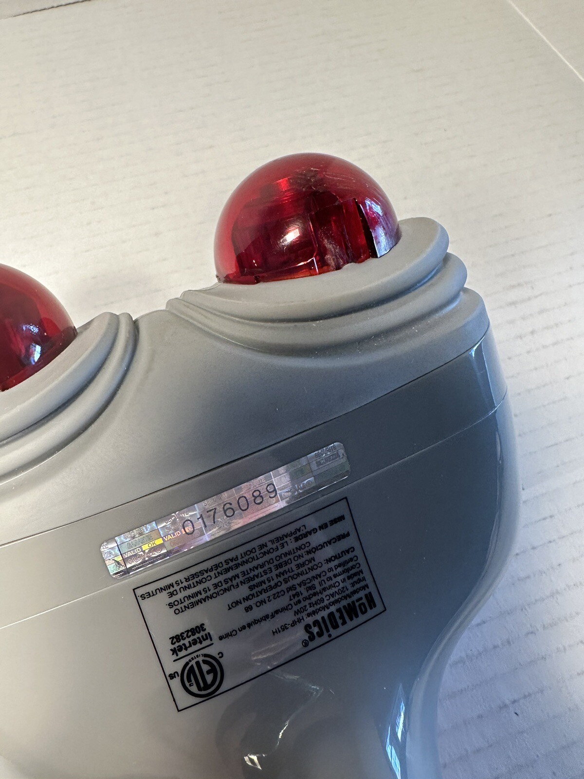 Homedics Massager With Heat Soothing Massage