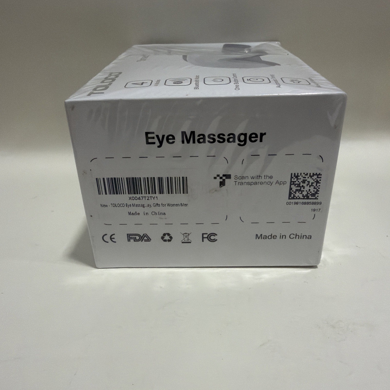 BRAND NEW Damaged box. Toloco Eye Massager. Unopened …?
