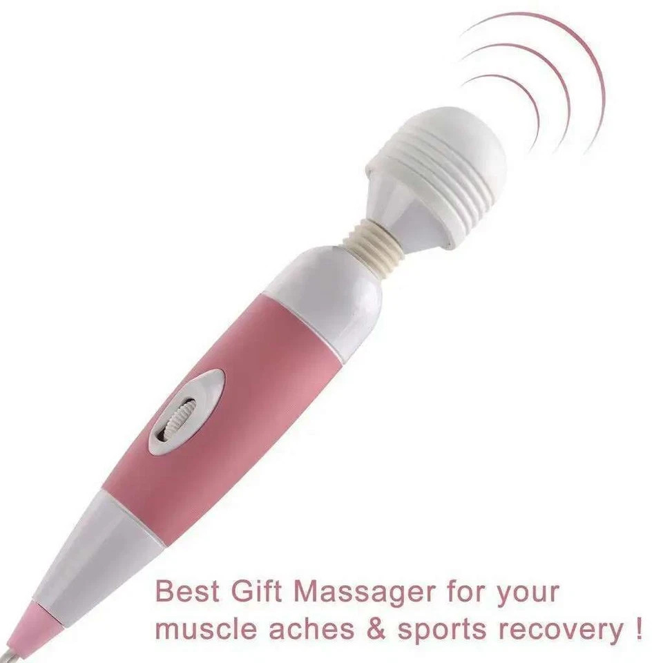 Multi-Speed Neck Full Body Personal Massage Wand Handheld Vibrator For Men Women