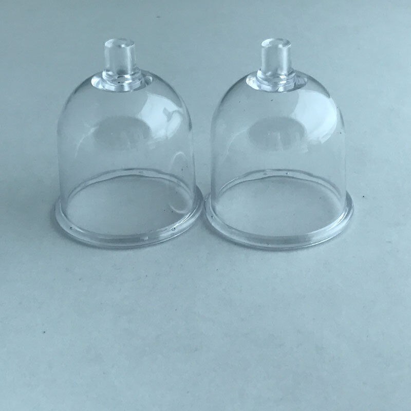 2PCS 6.5cm Vacuum Therapy Cupping Cups Replacement For Vacuum Therapy Machine