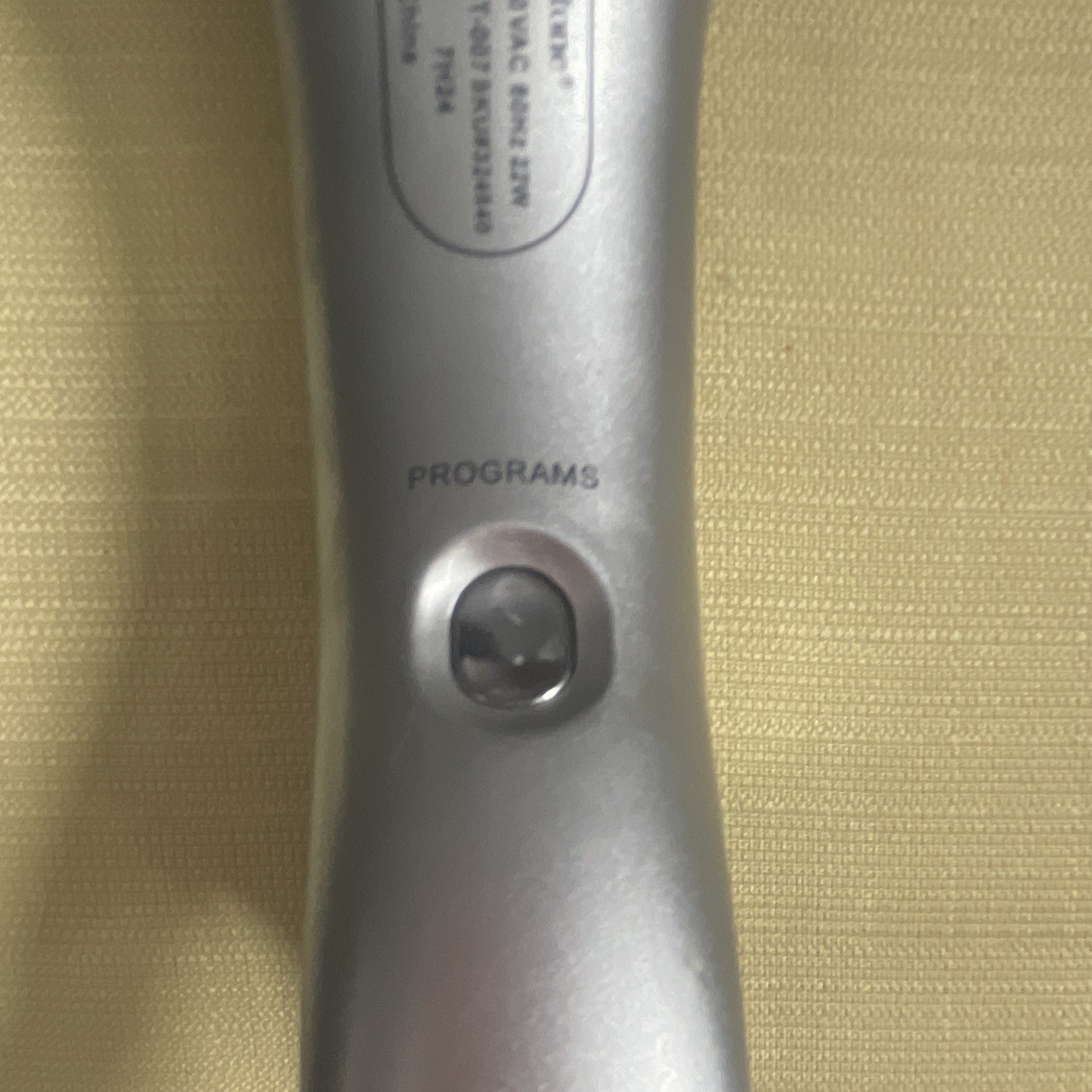 Brookstone Max 2 Corded Dual-Head Multispeed Vibrating Massager Silver/Black
