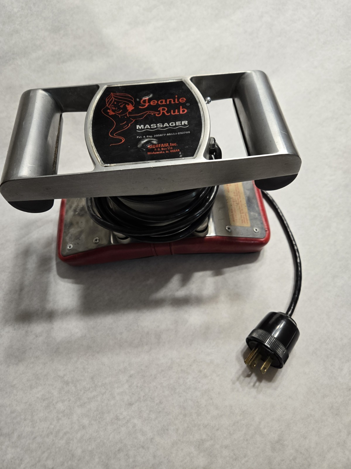 Jenie Rub Morfam M69-315A Single Speed Deep Tissue Massager Tested Works 💪