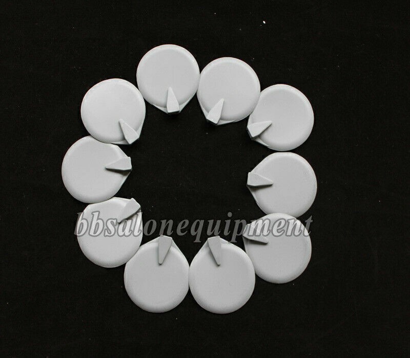 6.5 cm Round Rubber Reusable Replacement Electrode Pads For Microcurrent Unit