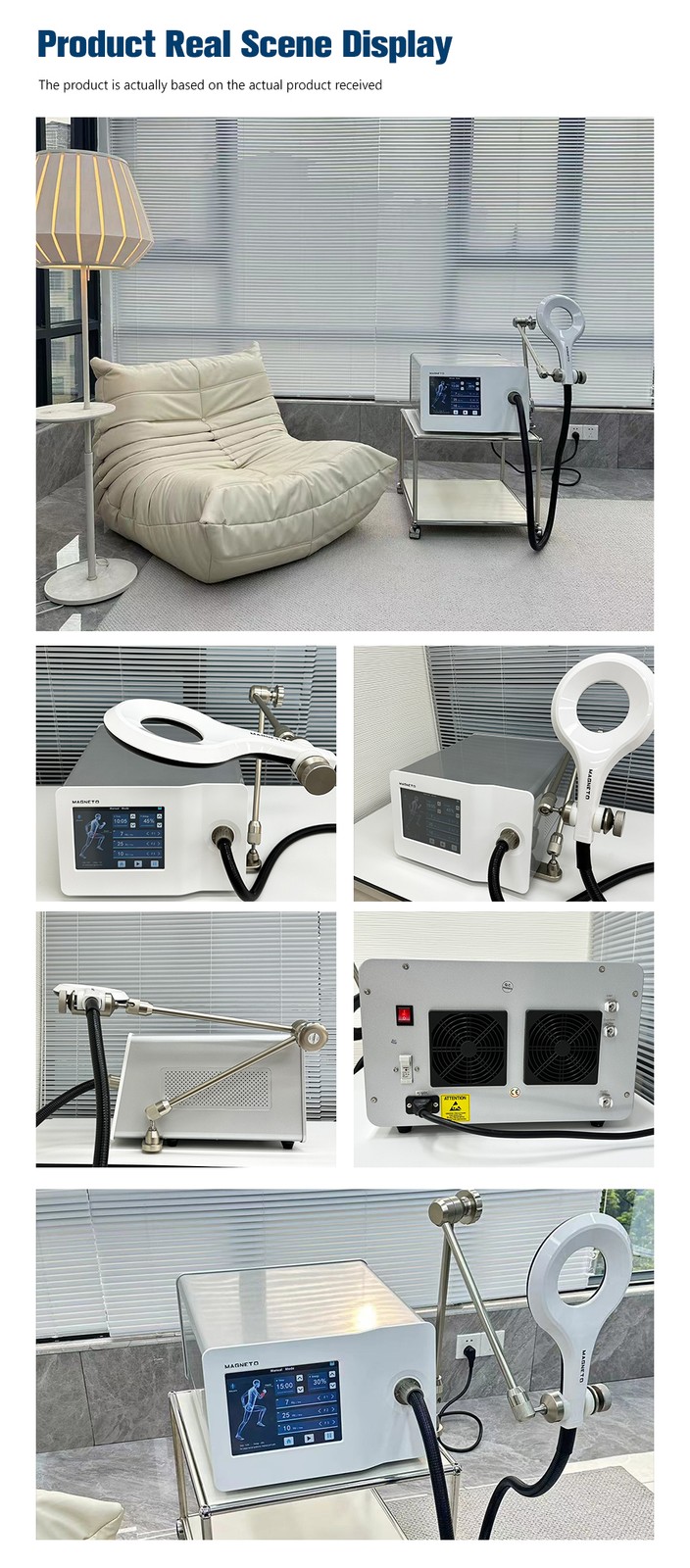 EMTT Physio Magneto Therapy Pemf Machine for Pain Relief Sports Injury Recovery
