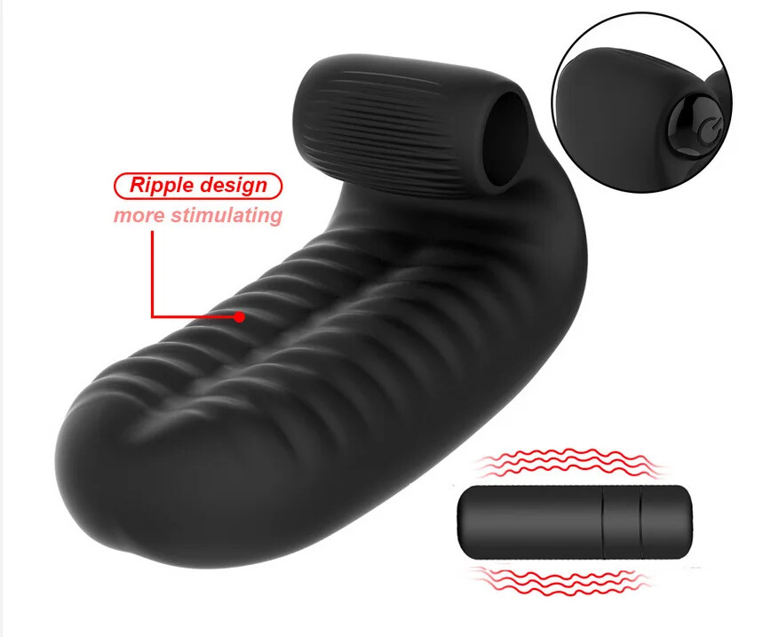Finger Vibrating Bondage Waterproof Massager for Women Glove Bullet Panties BDSM