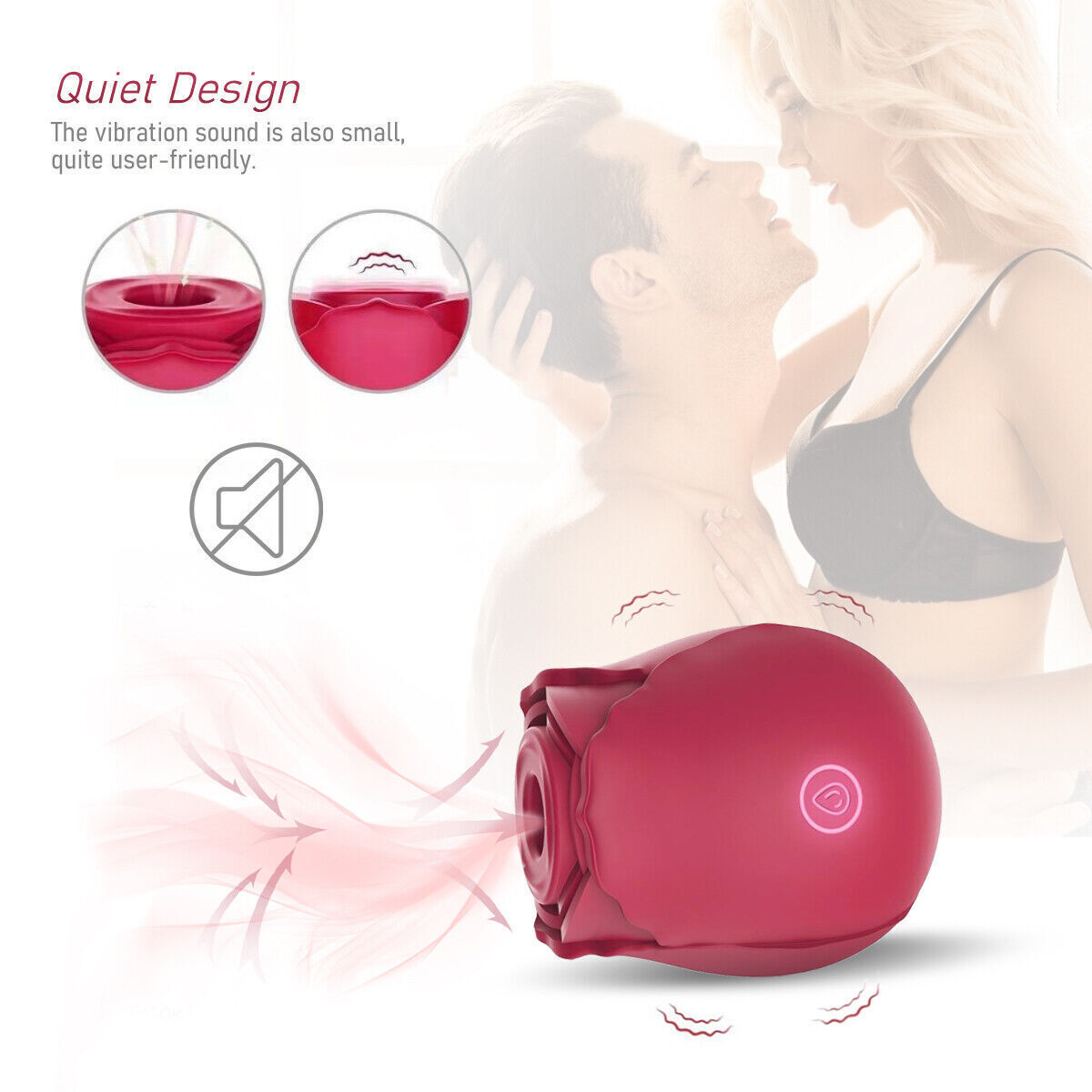 10Speed Mini Rechargeable Massager Powerful Personal Female Vibrate For Woman US