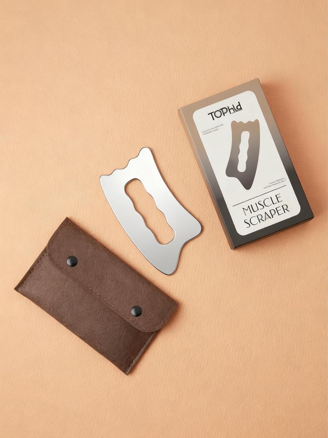 Muscle Scraper Tool, Stainless Steel Scraping Tool Physical Therapy, Guasha Tool
