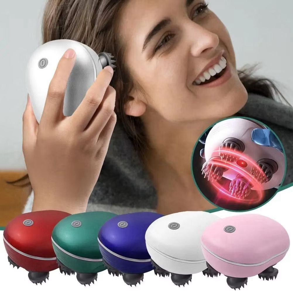 Electric Head Massager – Smart Scalp Massager for Relaxation & Hair Care FREE SH