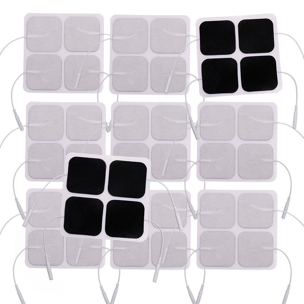 40PCS Replacement Electrode Pads for Massagers Units 2×2» FDA Approved USA