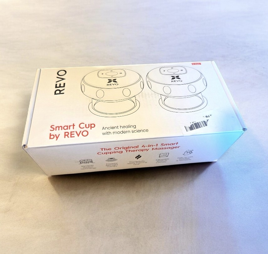 REVO Smart Cup The Original 4-in-1 Smart Cupping Therapy Massager 2 Pack