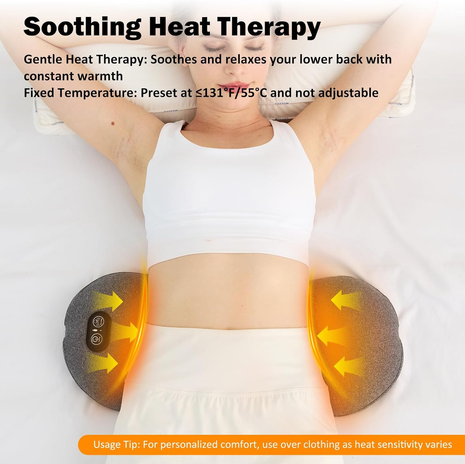 3-in-1 Rechargeable Smooth Triple Spine Fusion Back Massager for Pain Relief Dee