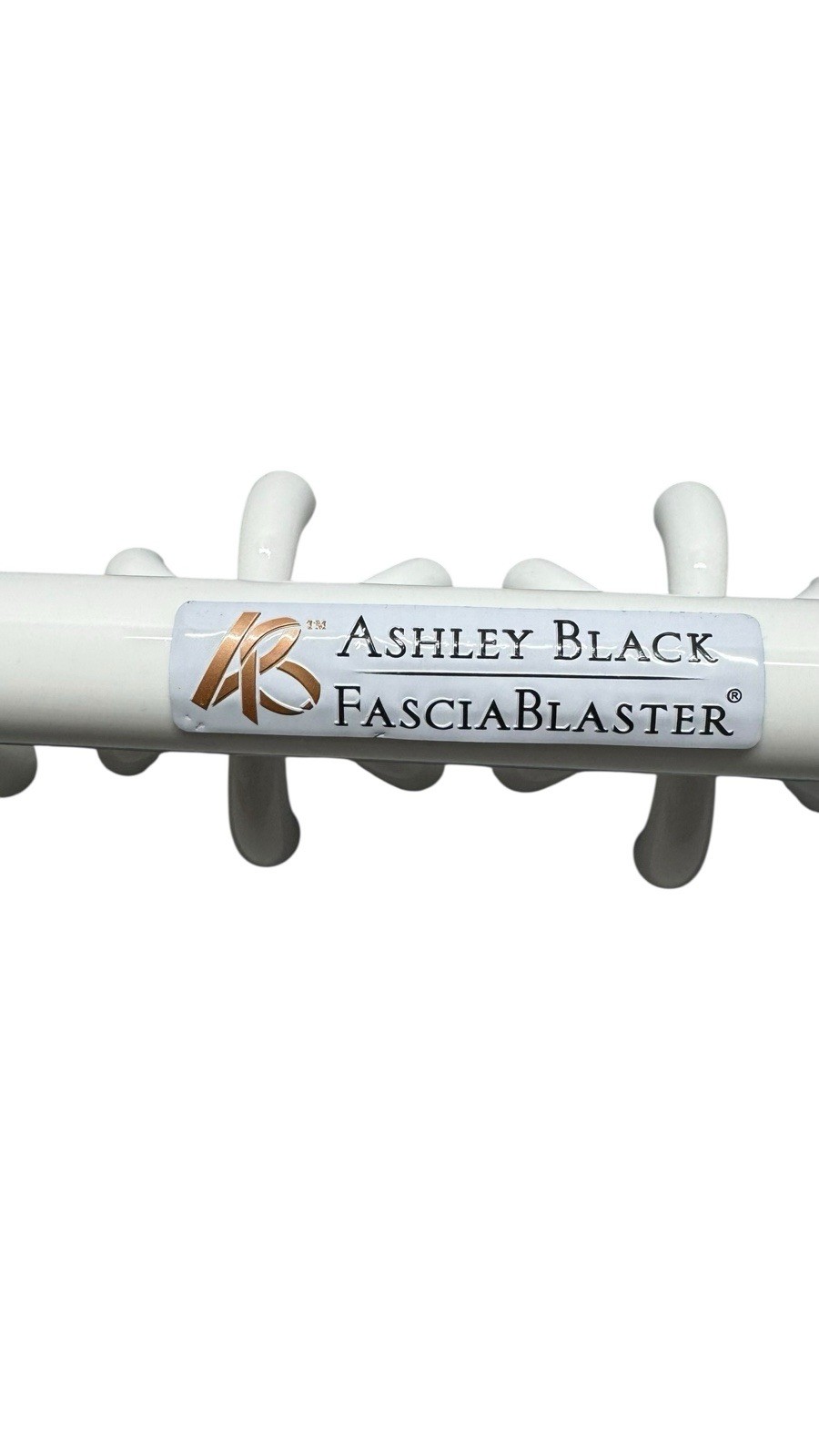 Ashley Black Fascia Blaster Tool 4 Claw Anti Cellulite Tissue Massager White
