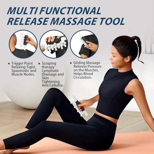 Handheld Fascia Massage Tool for Trigger Point Therapy Cellulite Relief Body