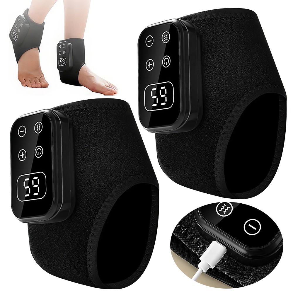 Electric Foot Massager 3-in-1 Warming Wrap – Relax & Renew Foot & Ankle Massager